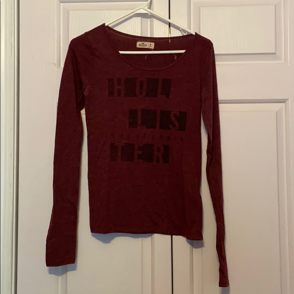 Hollister long sleeve t shirt
